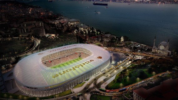 Vodafone Arena, Istanbul, Tyrkiet (© DB Architecture & Consulting) Vodafone Arena, Istanbul, Tyrkiet (© DB Architecture & Consulting)
