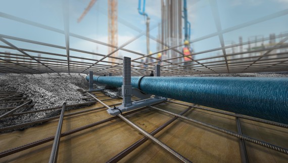 Geberit Silent-db20 i beton