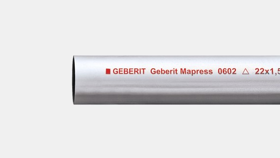 Geberit Mapress El-Forzinket systemrør, udvendigt forzinket