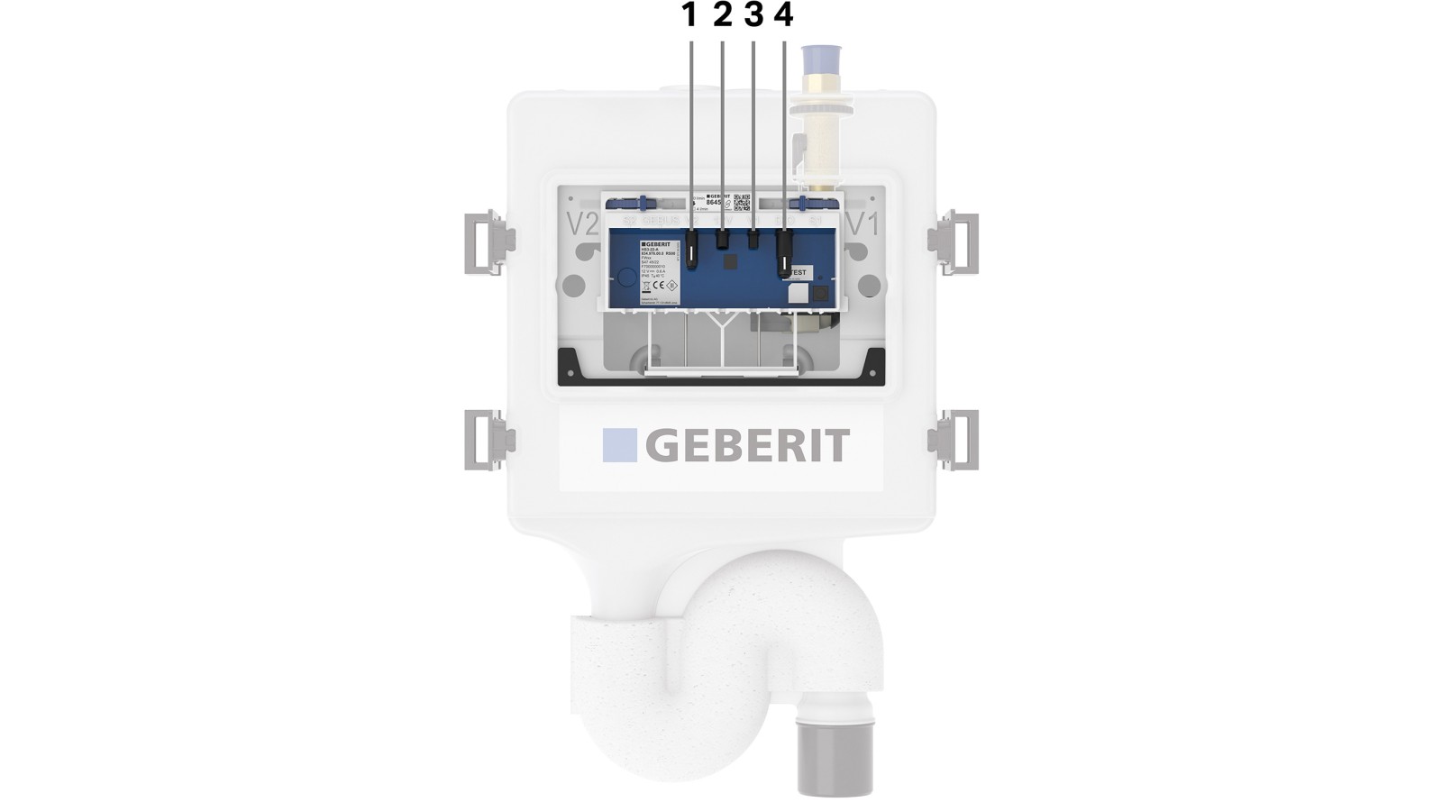 Geberit HS30 hygiejneskylsenhed (© Geberit)