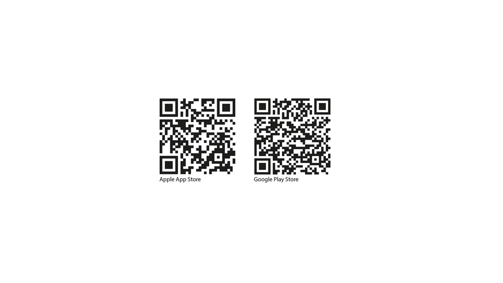 QR-kode til iOS Geberit Home App og Android Geberit Home App QR-kode til iOS Geberit Home App og Android Geberit Home App