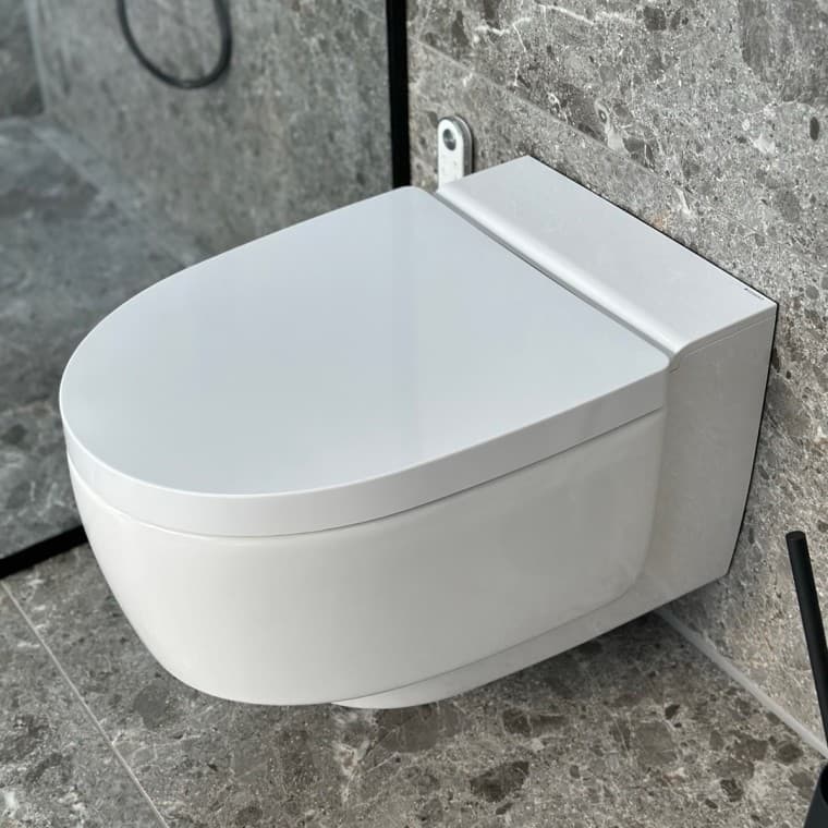 Geberit AquaClean Mera hos Arkitektvillaen Geberit AquaClean Mera hos Arkitektvillaen