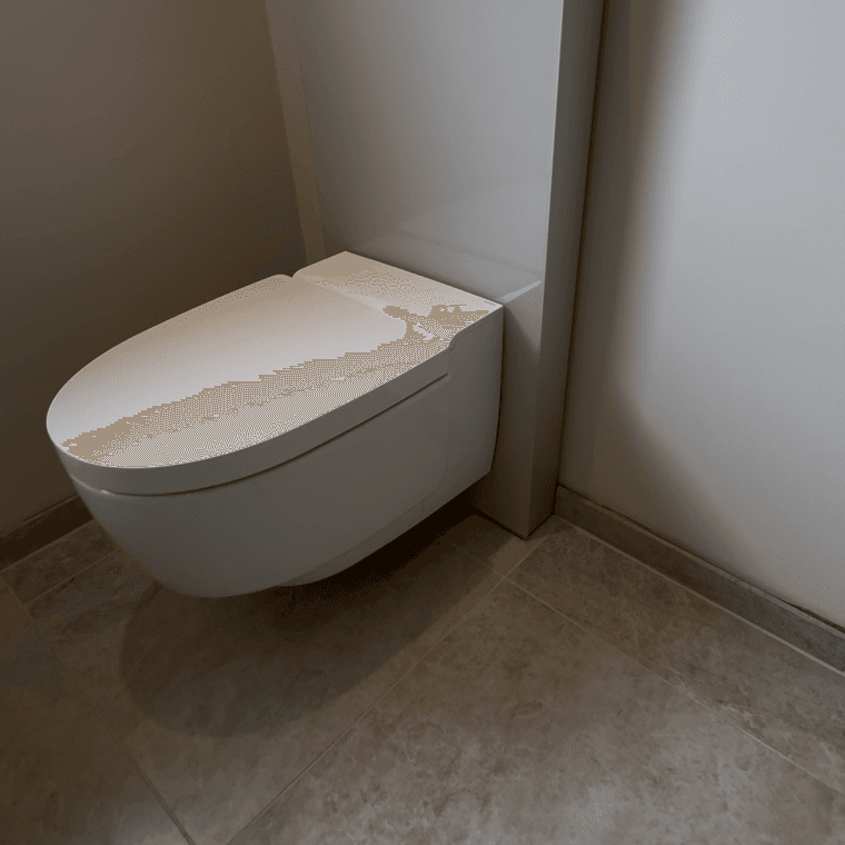 Efterbillede af toilet Mera classic renovering Efterbillede af toilet Mera classic renovering
