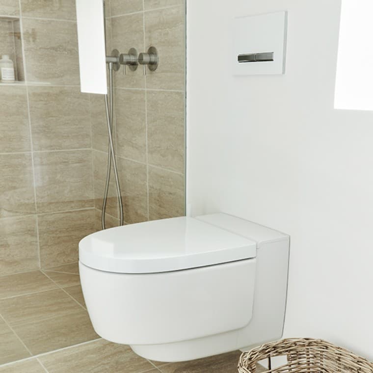 Renovering med Geberit ONE, nyt badeværelse (© Skov) Renovering med Geberit ONE, nyt badeværelse (© Skov)