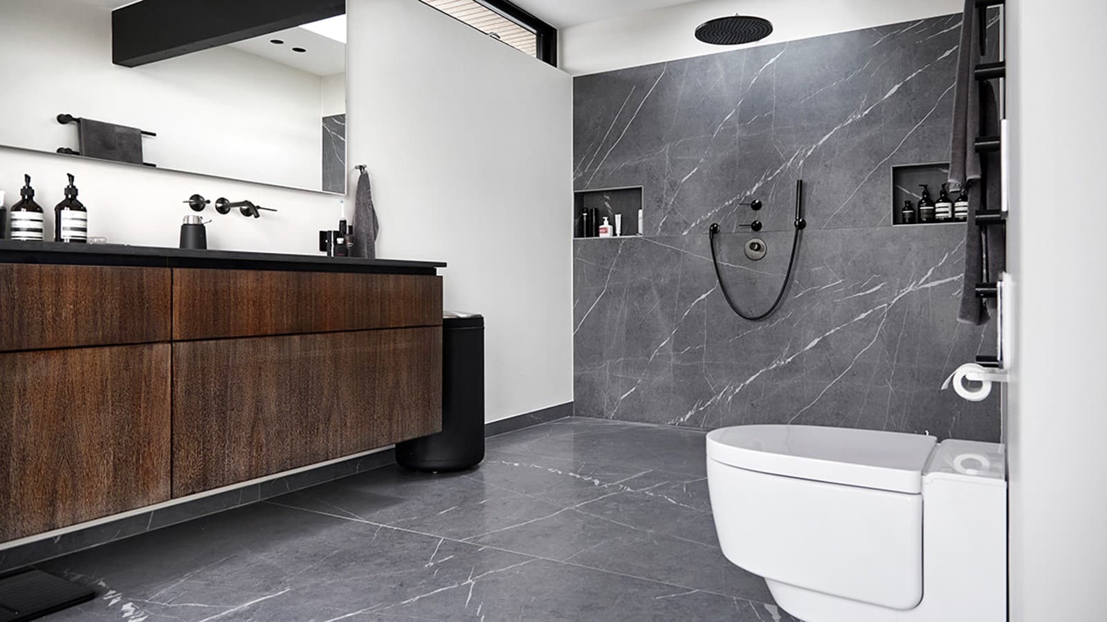 Badeværelse i villa i klampenborg Badeværelse i villa i klampenborg