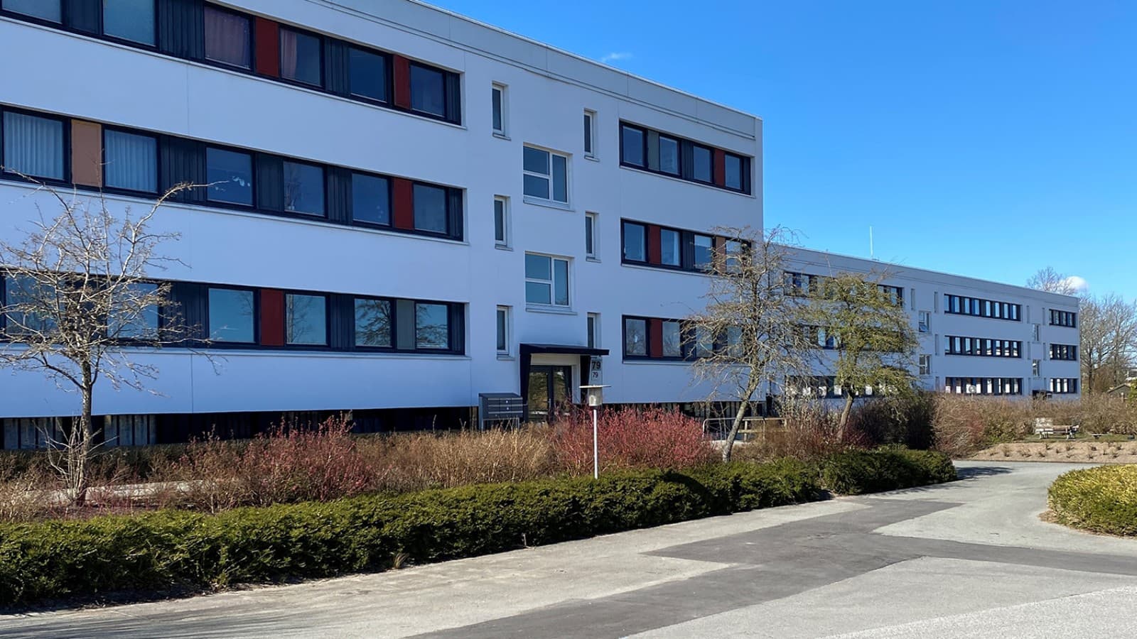 Nyringen og Næringen lejligheder udefra Nyringen og Næringen lejligheder udefra