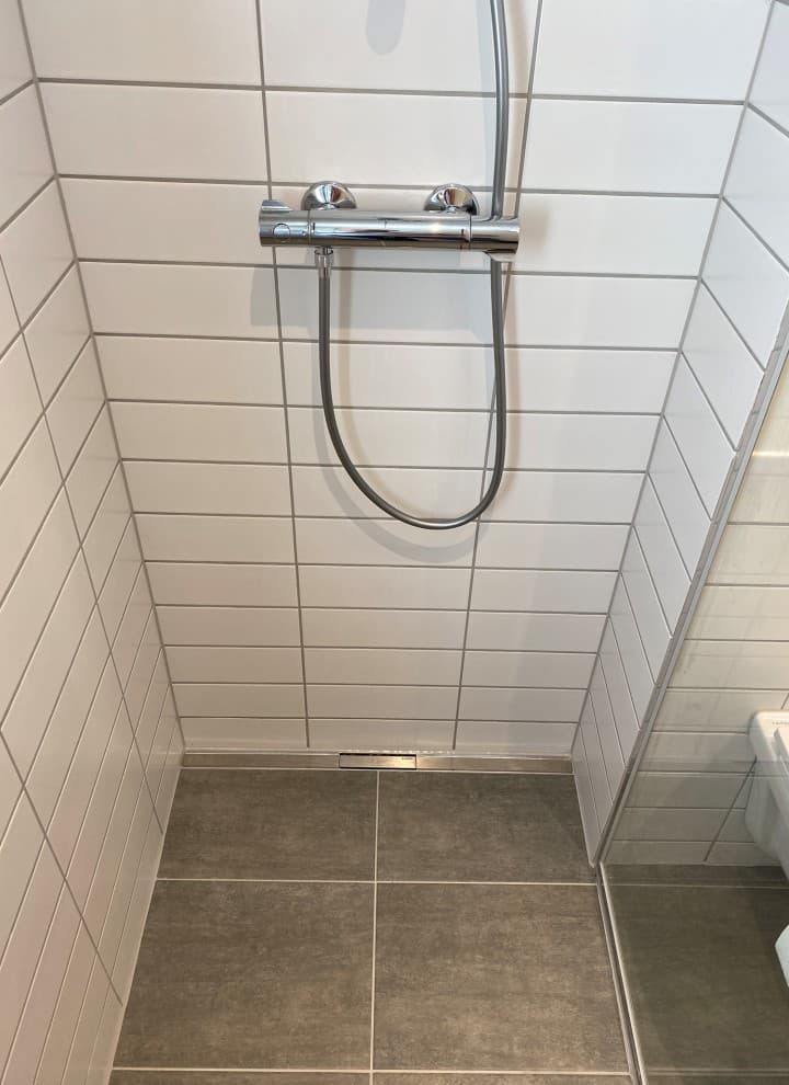 Geberit CleanLine afløb i Nyringen og Næringen lejligheder Geberit CleanLine afløb i Nyringen og Næringen lejligheder