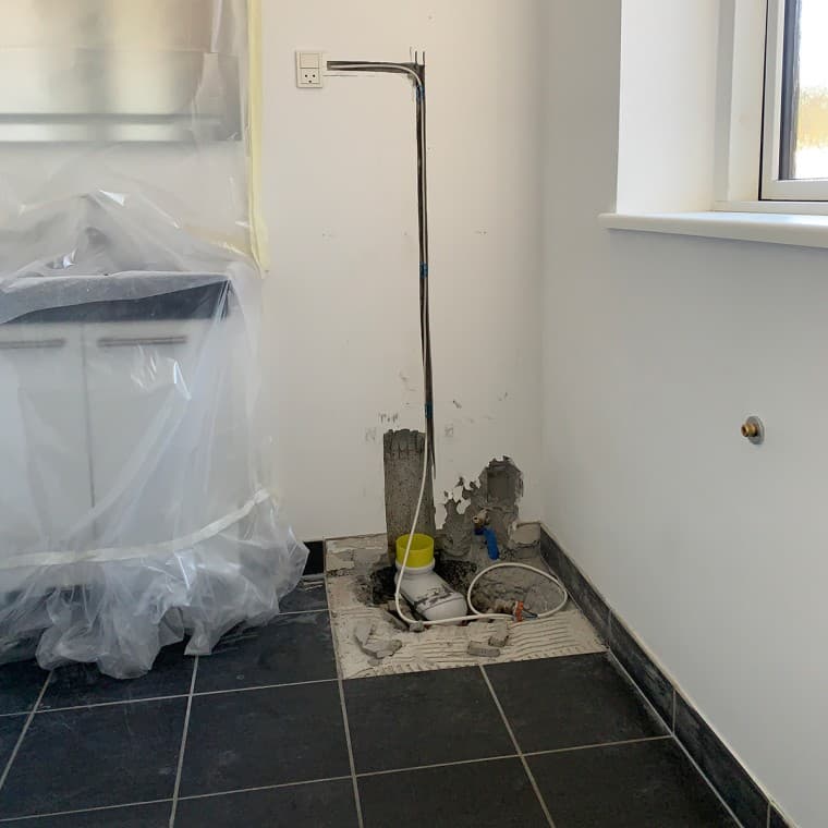 Renovering af toilet (© Peter Mølgaard, Geberit A/S) Renovering af toilet (© Peter Mølgaard, Geberit A/S)