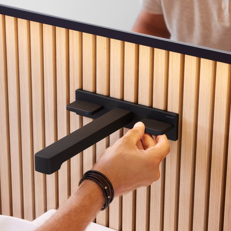 Sort armatur (© Geberit) Sort armatur (© Geberit)