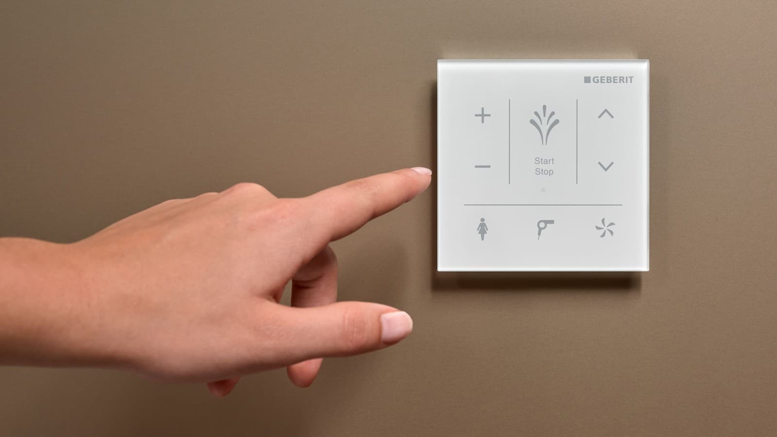 Vægmonteret panel Vægmonteret panel