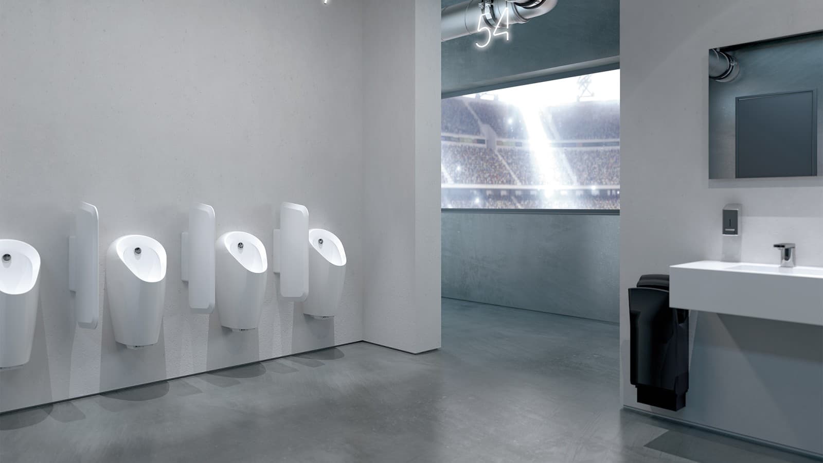 Geberit Selva-urinal Geberit Selva-urinal