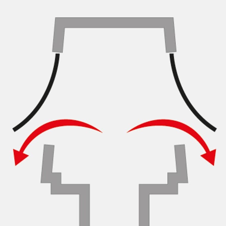 De åbner også, hvis de skal kompensere for store overtryk fra kloaksystemet De åbner også, hvis de skal kompensere for store overtryk fra kloaksystemet