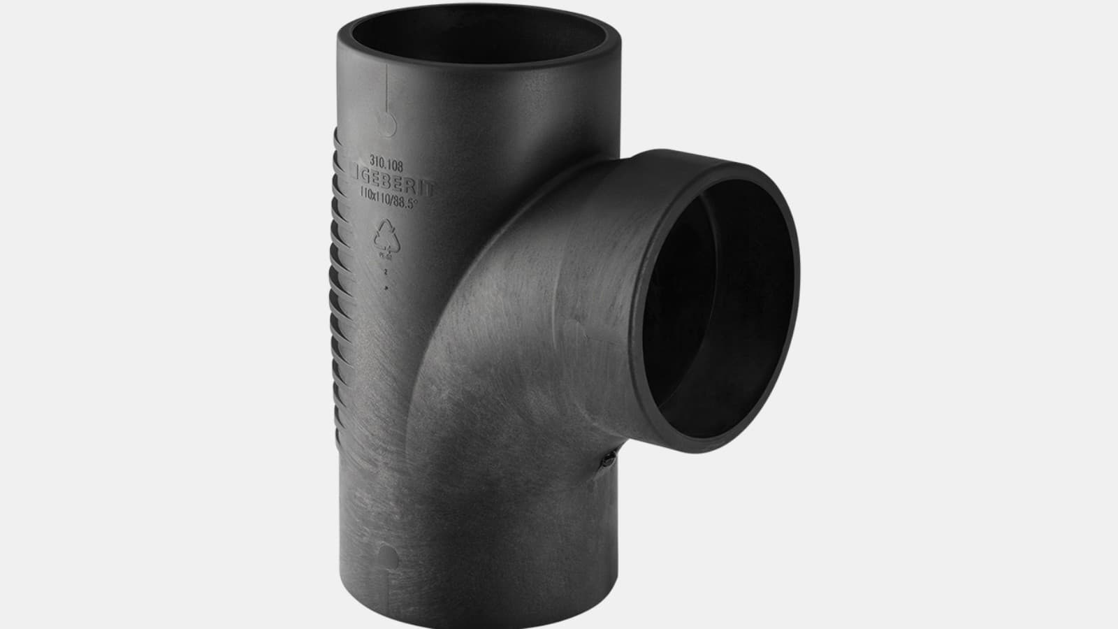 Geberit Silent-db20 sweptentry grenrør 88,5° Geberit Silent-db20 sweptentry grenrør 88,5°