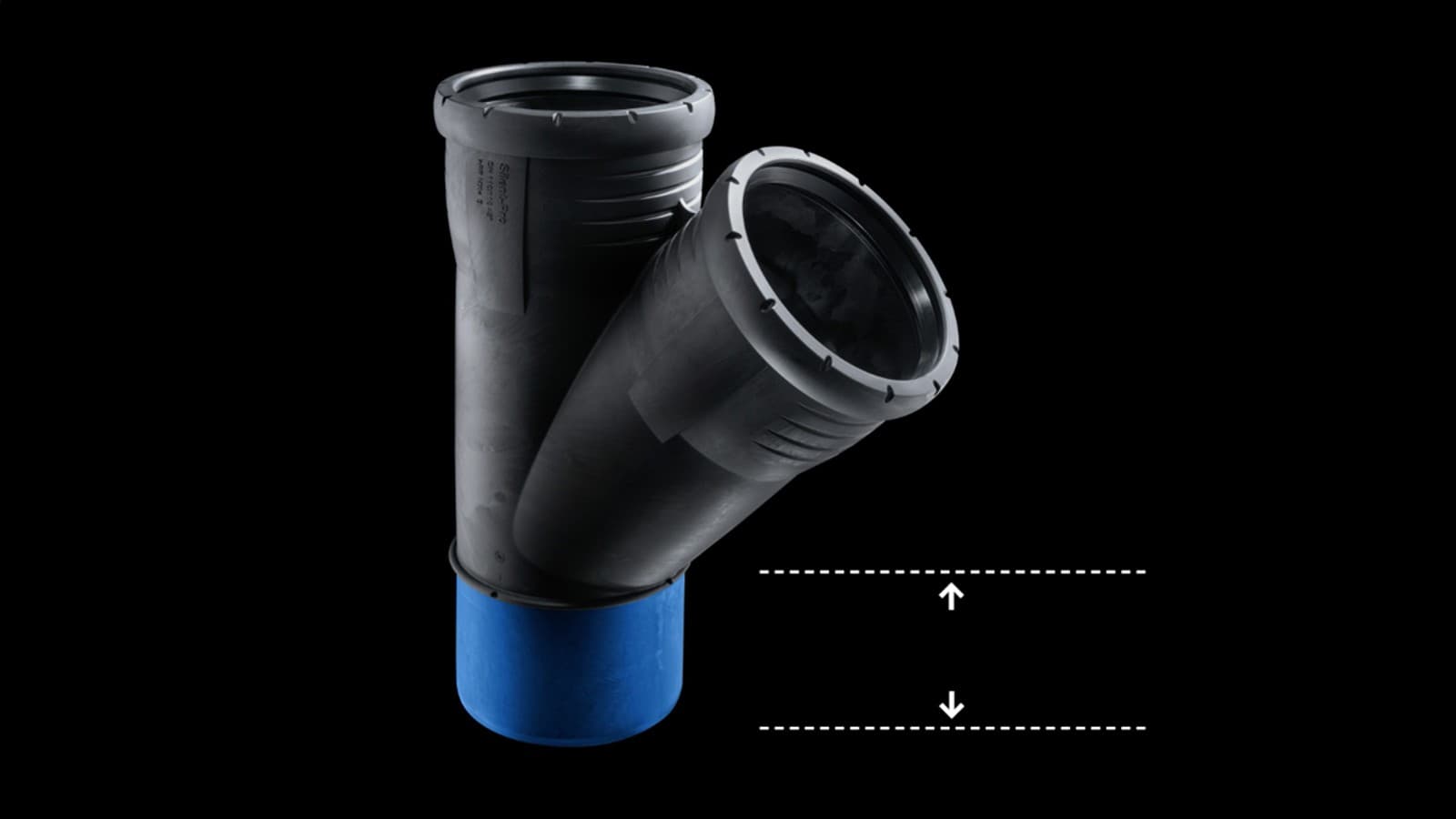 Ekstra sikkerhed: Med sin generøst dimensionerede indstiksdybde tilbyder Geberit Silent-Pro ekstra sikkerhed for langtidsholdbare forbindelser. Ekstra sikkerhed: Med sin generøst dimensionerede indstiksdybde tilbyder Geberit Silent-Pro ekstra sikkerhed for langtidsholdbare forbindelser.