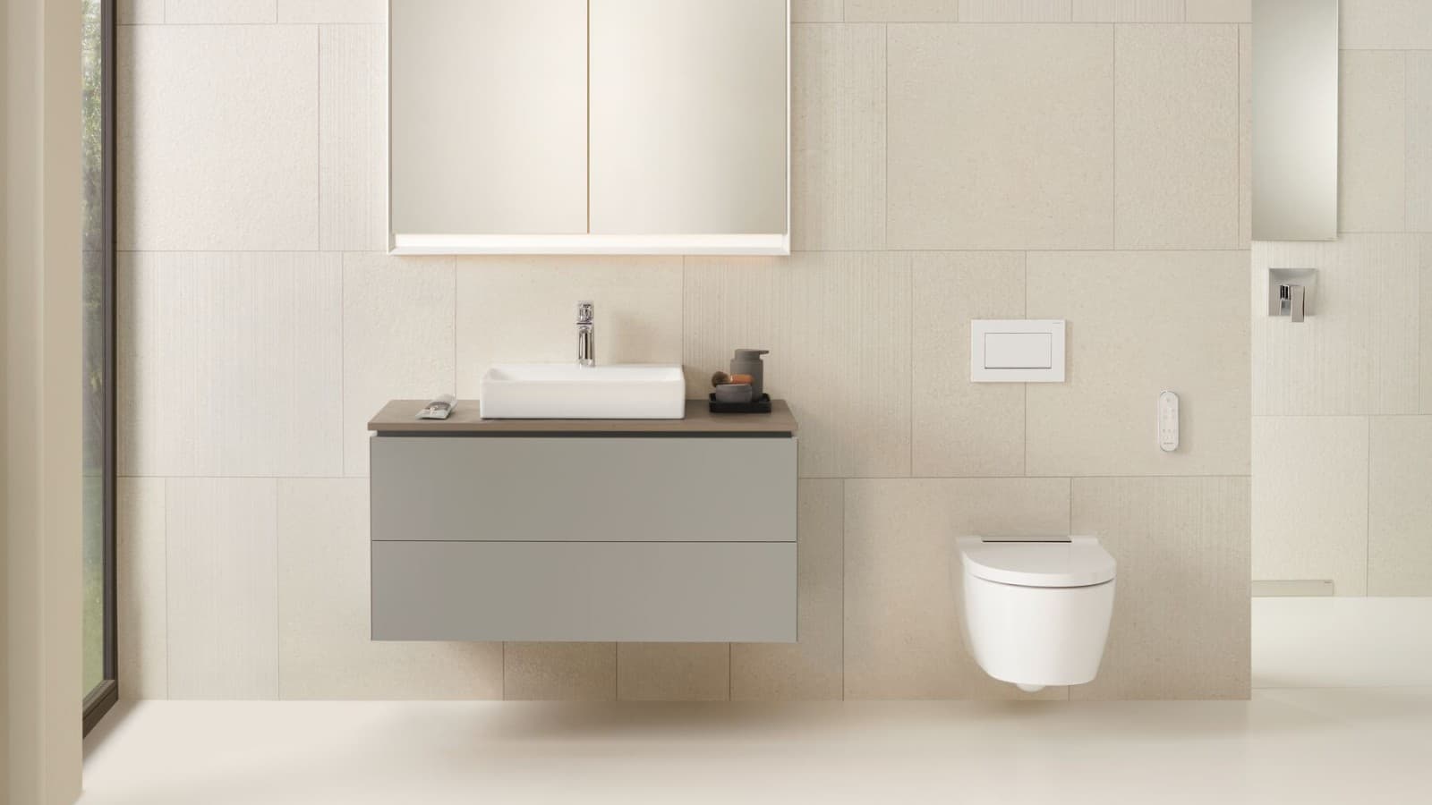 Geberit AquaClean Sela douchetoilet Geberit AquaClean Sela douchetoilet