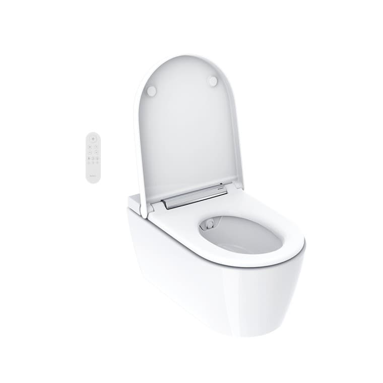 Geberit AquaClean Sela med åbent toiletlåg Geberit AquaClean Sela med åbent toiletlåg