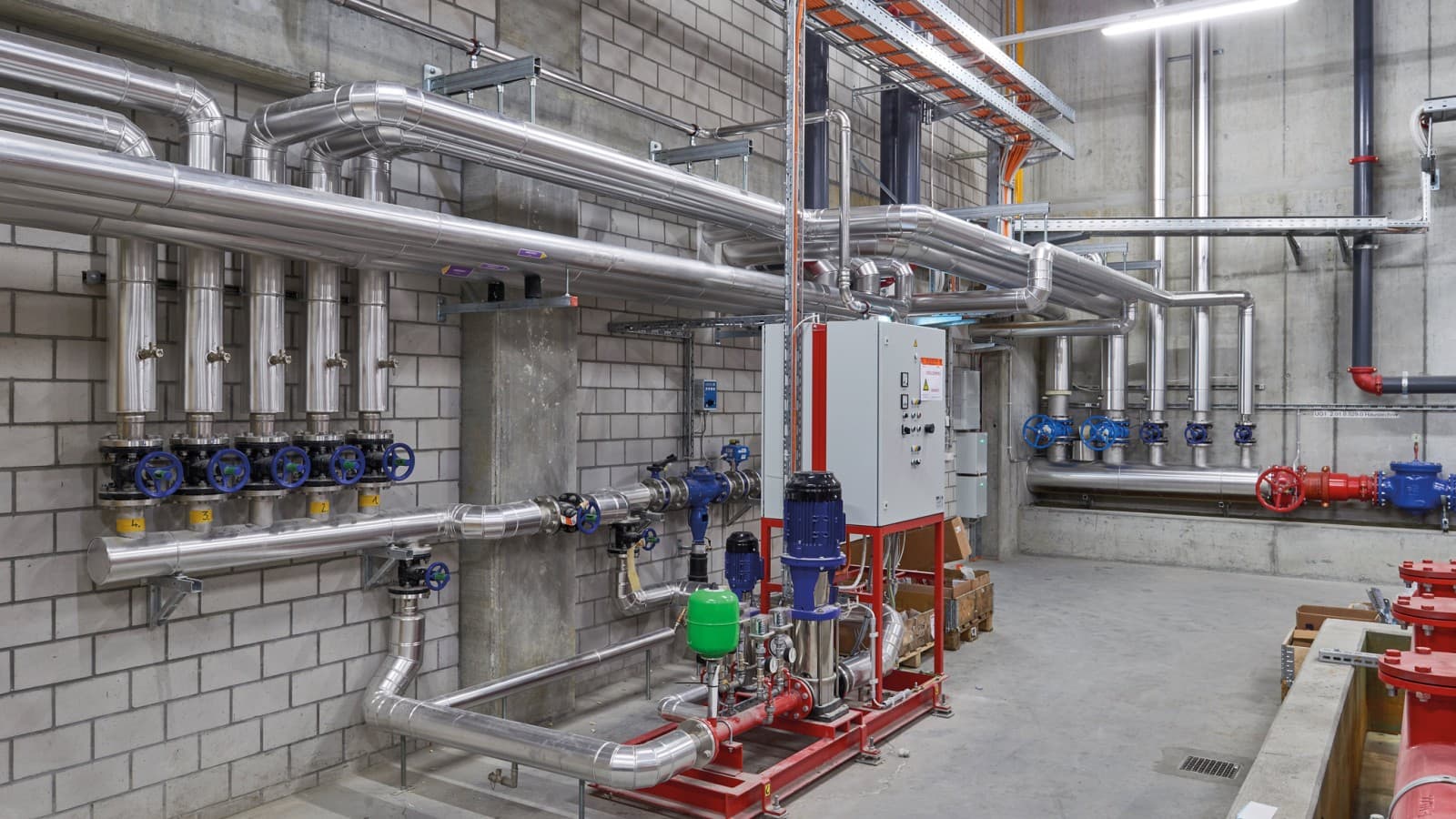 Slukningsvandssystem med Geberit Mapress Rustfrit Slukningsvandssystem med Geberit Mapress Rustfrit
