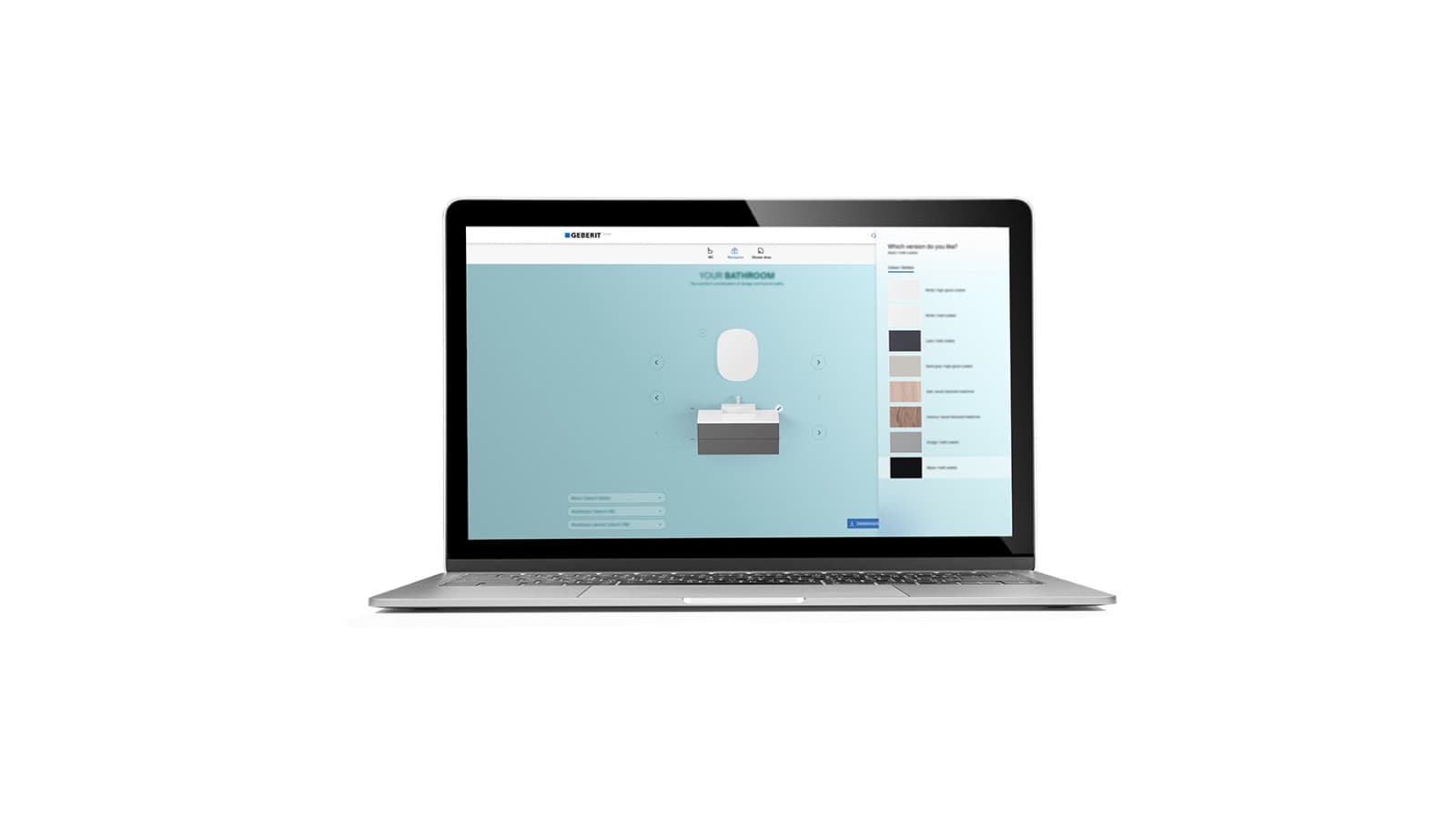 Vælg badespejl, badeværelsesmøbler og underskab i Geberit produktguide Vælg badespejl, badeværelsesmøbler og underskab i Geberit produktguide