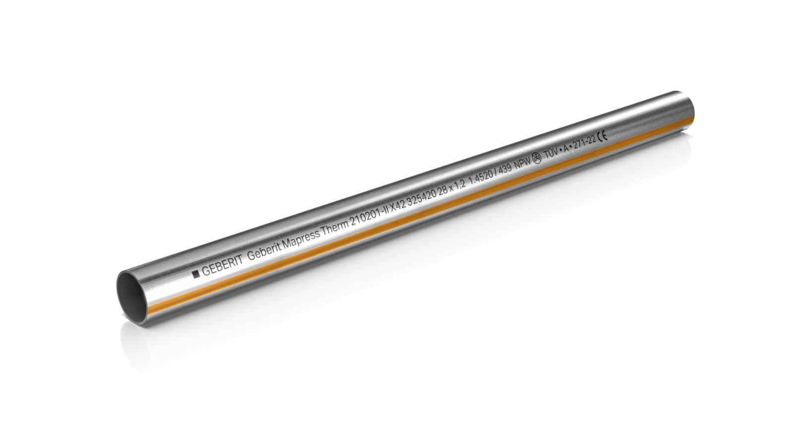 Geberit Mapress Therm-systemrør Geberit Mapress Therm-systemrør