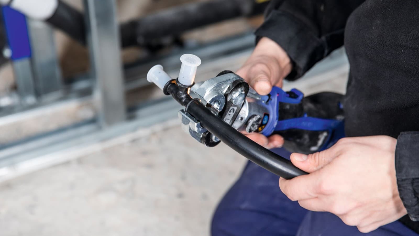 Let pressearbejde med Geberit Mepla Let pressearbejde med Geberit Mepla