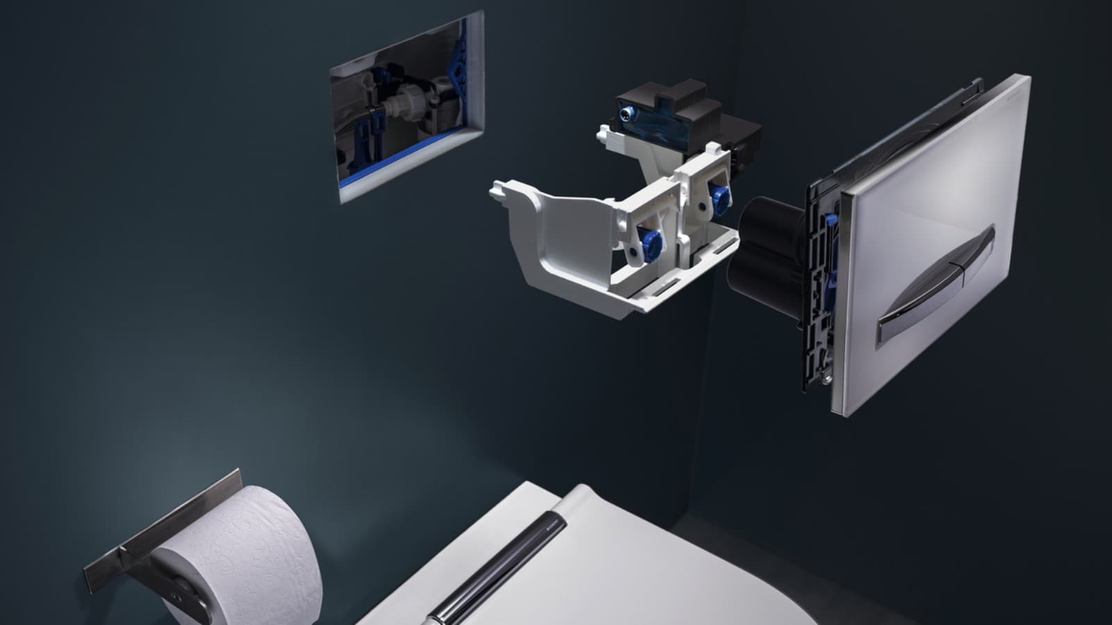Geberit HS05 hygiejneskylsenhed (© Geberit) Geberit HS05 hygiejneskylsenhed (© Geberit)