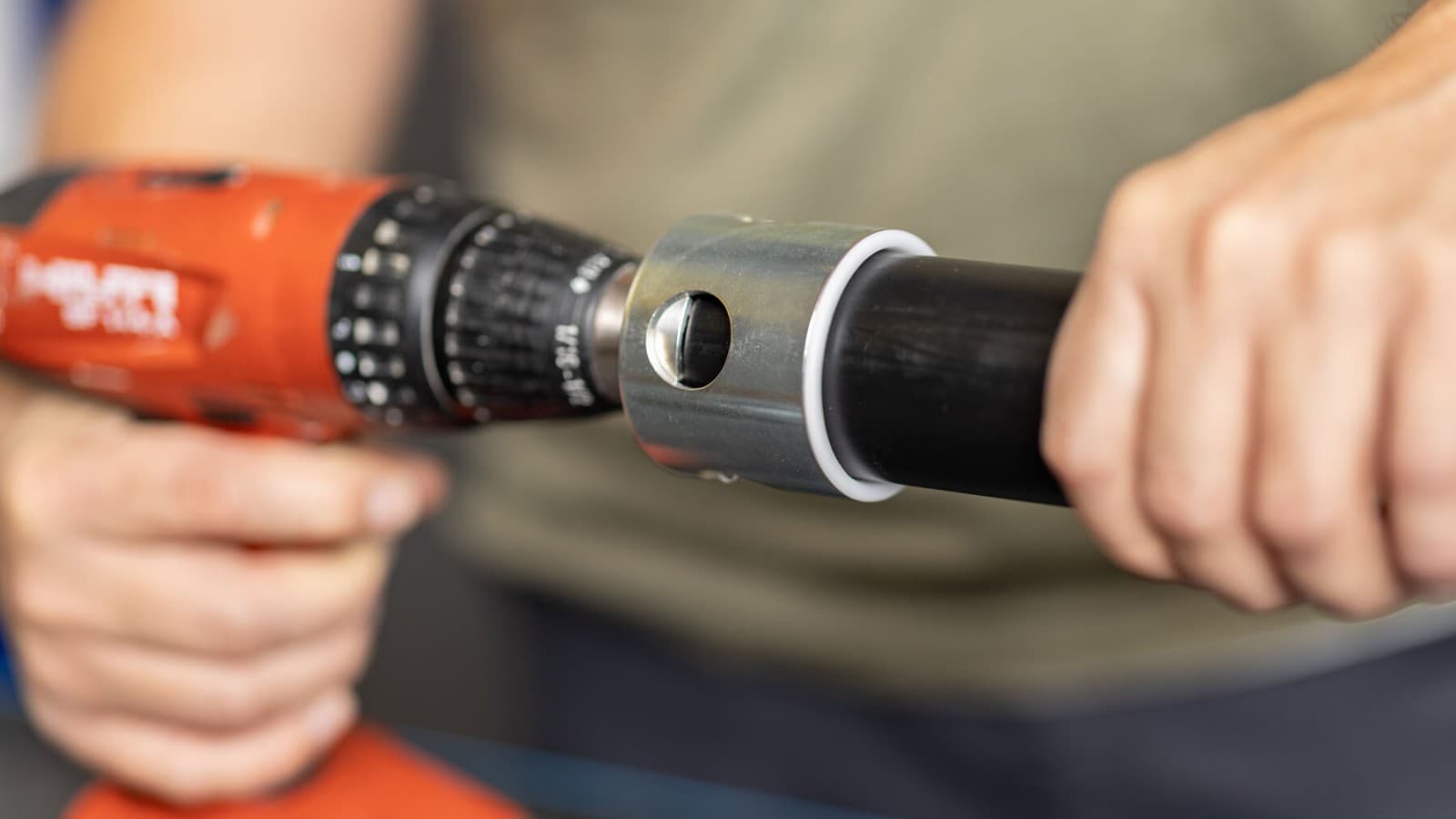 Geberit Mepla systemrør og fitting efter pres. Punktet, hvor der ikke er nogen vej tilbage. Geberit Mepla systemrør og fitting efter pres. Punktet, hvor der ikke er nogen vej tilbage.