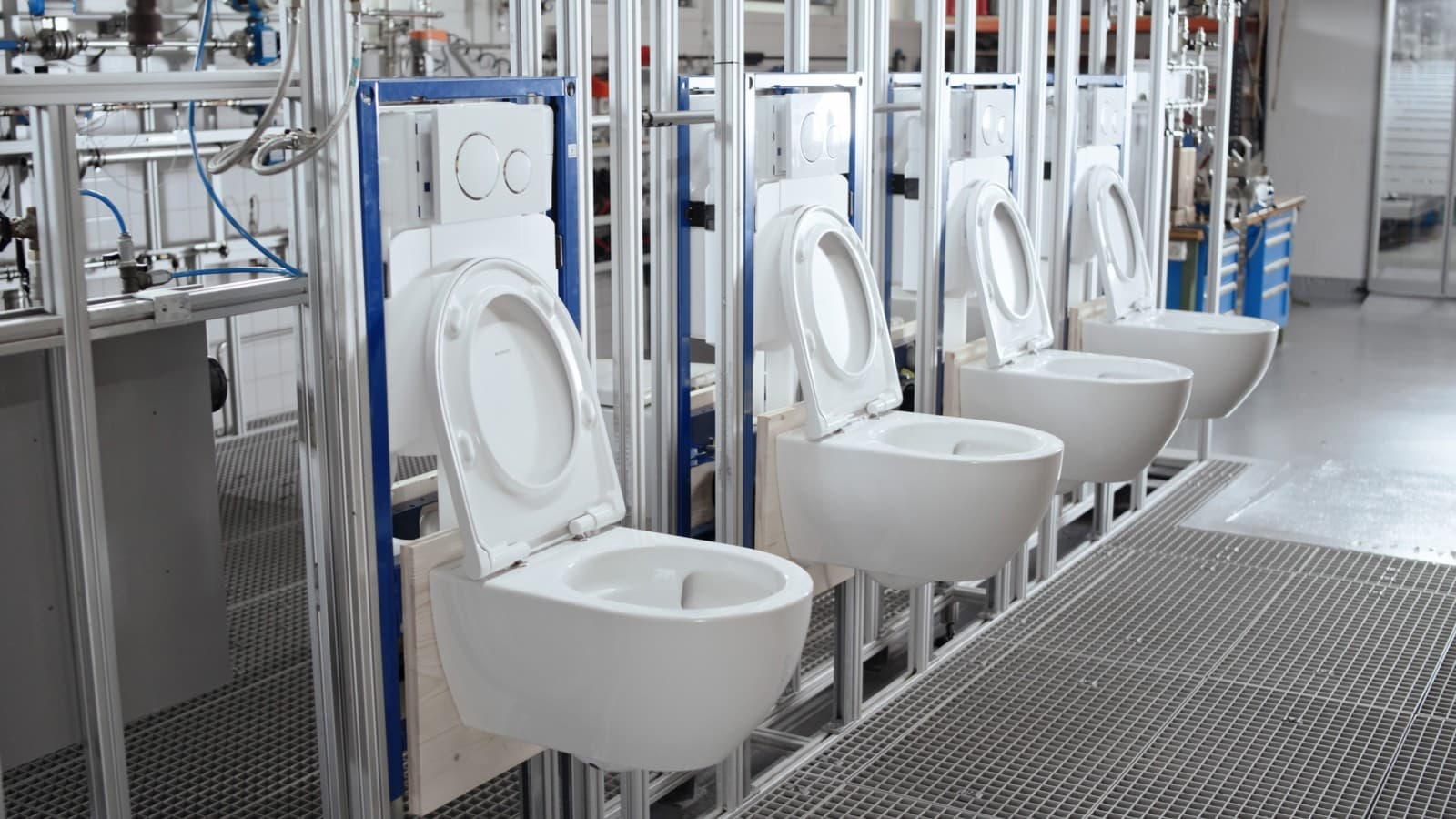 Testet kvalitet: pålidelighed og lang levetid for Geberit indbygningscisterner Testet kvalitet: pålidelighed og lang levetid for Geberit indbygningscisterner